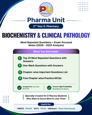 Biochemistry and Clinical Pathology Complete IMP Pdf Notes