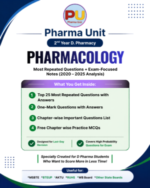 Pharmacology Complete IMP Pdf Notes